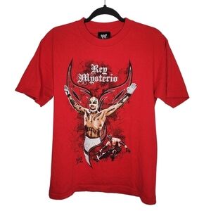 Vintage Y2K Rey Mysterio 619 WWE Wrestling T-Shirt Size Medium RARE